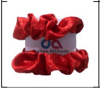 RED SCRUNCHIES - 2 PACK 