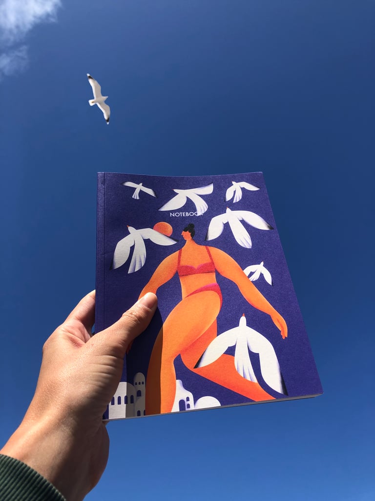 (Notebooks) Summer Serenity, Beneath The Aegean Sky Image 2