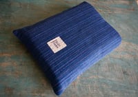 Image 5 of Handmade Vintage Fabric Book Sleeve – Handwoven Cotton, Chinese Knob Button Closure