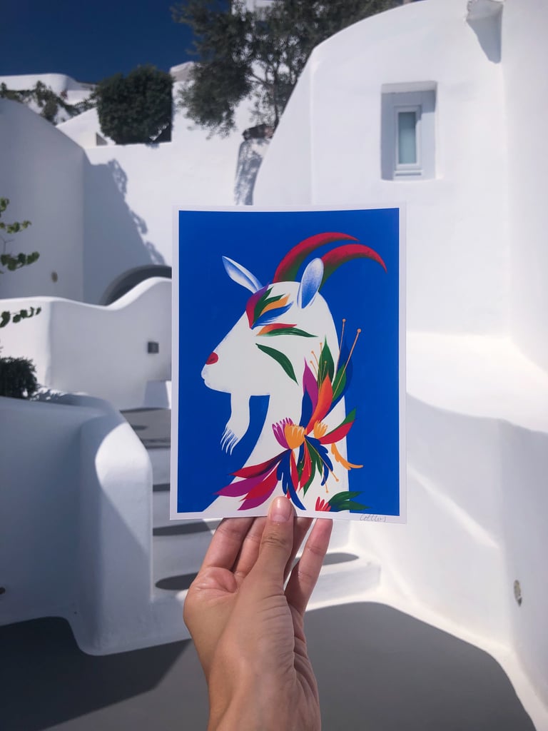 Goat Tropicana (signed) Image 2