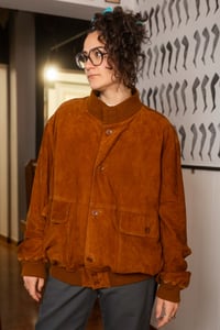 Image 4 of Bomber scamosciato 1 