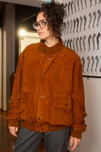 Image 3 of Bomber scamosciato 1 