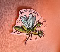 Girl Dinner Sticker