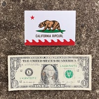 Image 2 of California Ripcurl - sticker
