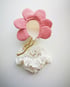 Tenue mini fleur rose  Image 2