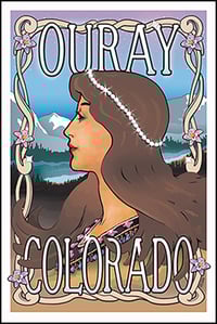 Ouray poster - P0098
