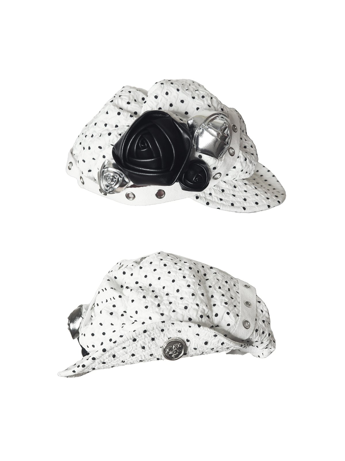 Polka dot beret | nit alcove
