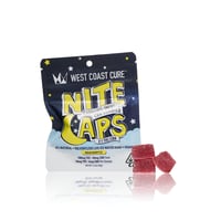 West Coast Cure - Nite Caps THC & CBN Gummies 100mg