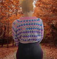 Image 2 of Cotton Candy Granny Sweater