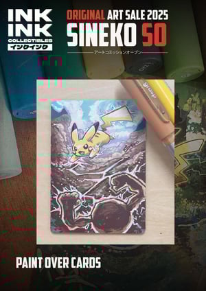 Image of Pre-Order: Sineko So hand drawn painted sketch cards