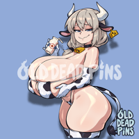 Image 1 of Mega Milk Tsuki Uzaki Vinyl Decal