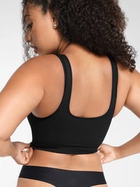 Image 2 of Reversible Two-Tone Seamless Bra