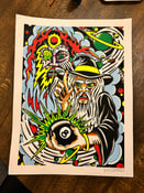 Image of Wizard print a3