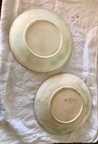 Image 5 of Assiettes barbotine Roses 