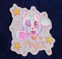 Image 1 of Nya Cat Sticker