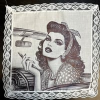 Image 1 of [PRINT] PAÑO - LOWRIDER GIRL