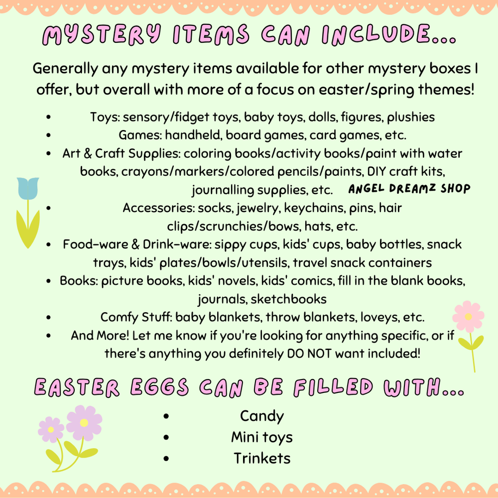 Image of Easter / Spring SFW Agere/Littlespace Mystery Package