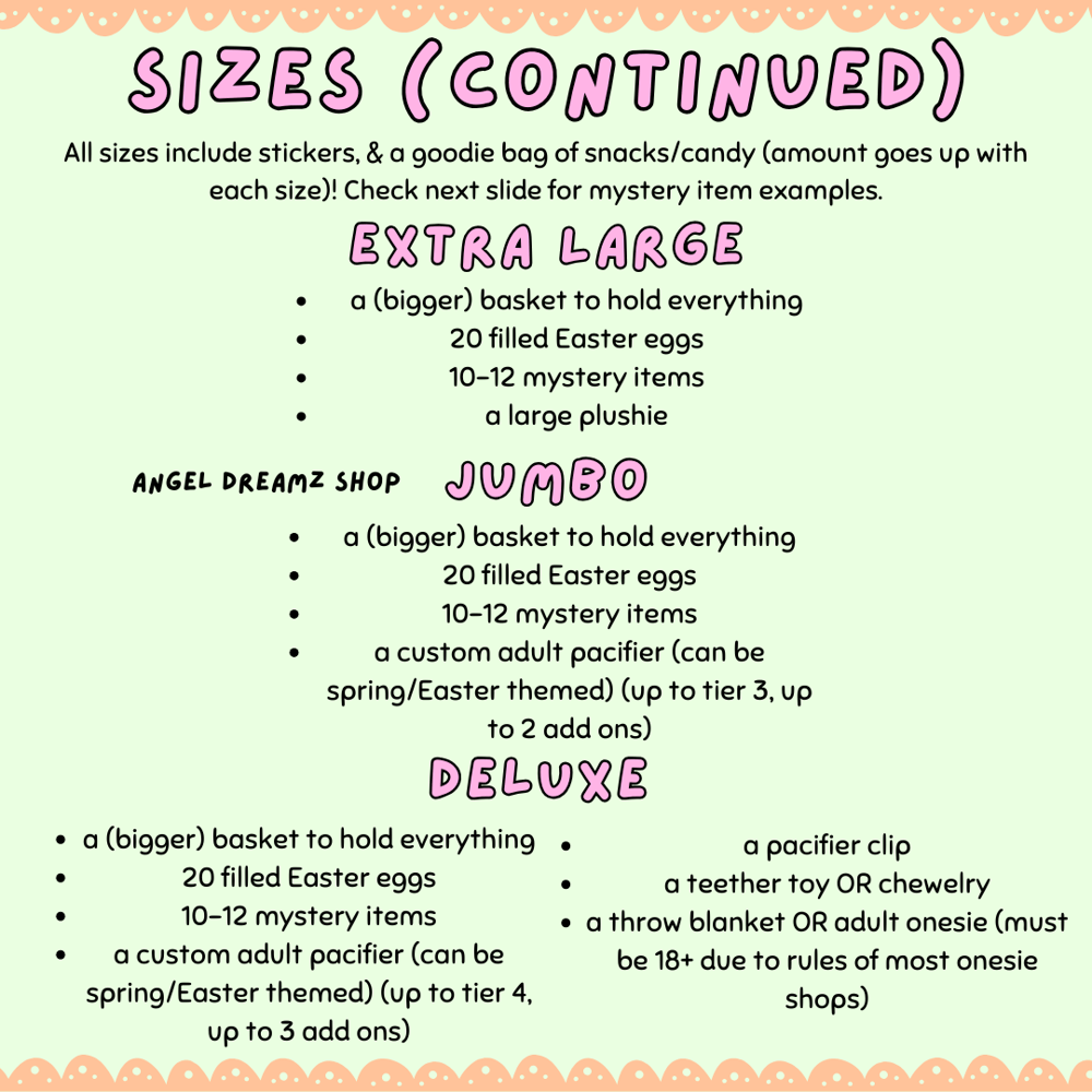 Image of Easter / Spring SFW Agere/Littlespace Mystery Package