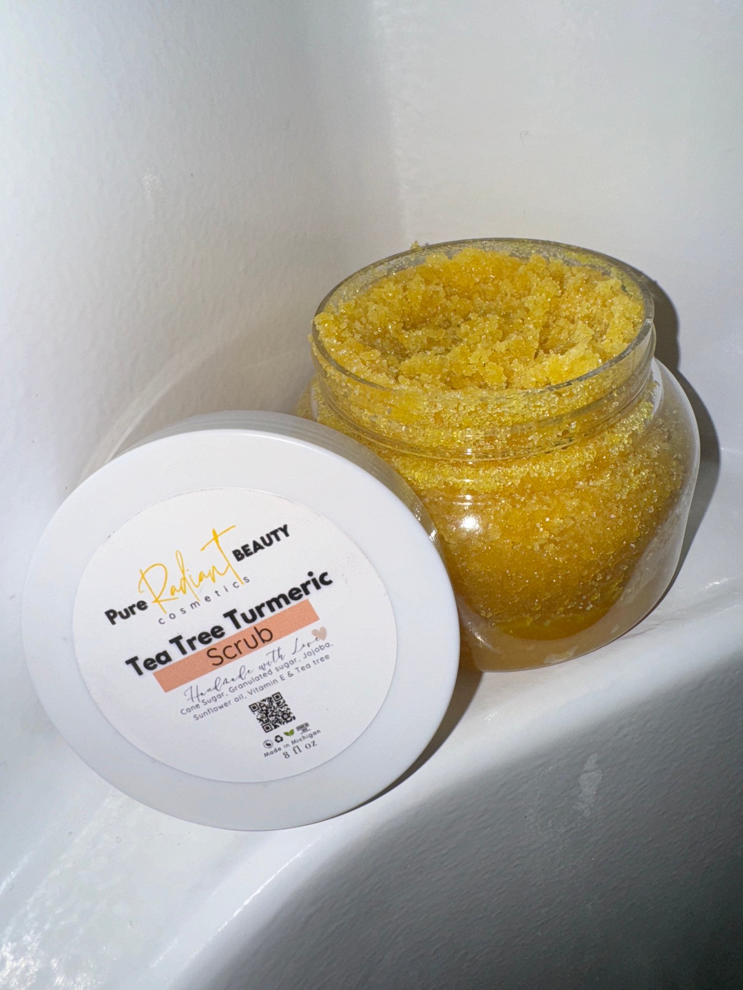 Image of Tea tree Turmeric  scrub