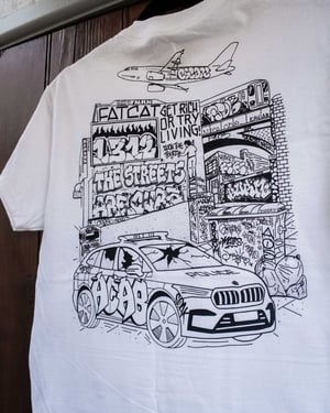 Image of Bristol Turbo T-Shirt in Black or White
