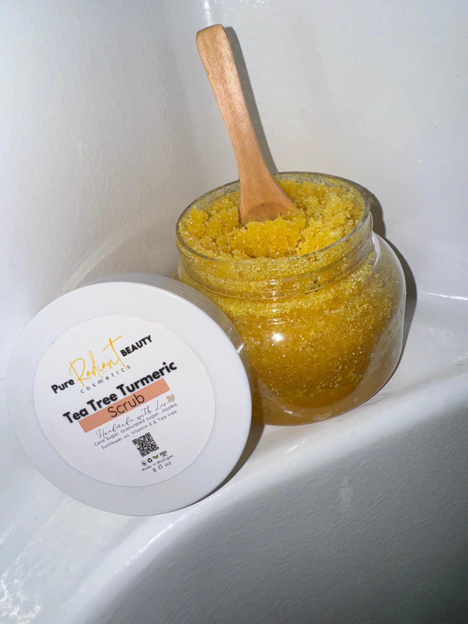 Image of Tea tree Turmeric  scrub
