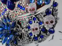 Image 8 of Prestige A3 Blue Jewel and Lapis Crown in 3D box frame
