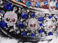 Image 3 of Prestige A3 Blue Jewel and Lapis Crown in 3D box frame