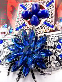 Image 2 of Prestige A3 Blue Jewel and Lapis Crown in 3D box frame