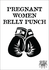 Pregnant Woman Belly Punch