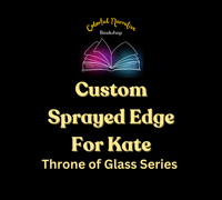 Custom Sprayed Edge For Kate V- Hardcover TOG Series