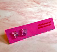 Image 2 of Tiny Stud Earrings - Gummy Bear