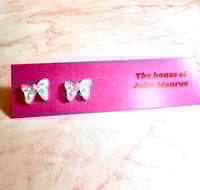Image 2 of Tiny Bow Earrings