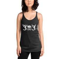 Image 1 of Women's 303 Logo Racerback Tank
