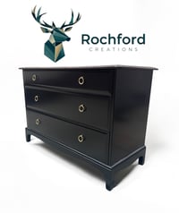 Image 2 of Stag Minstrel Three Drawer Chest Of Drawers