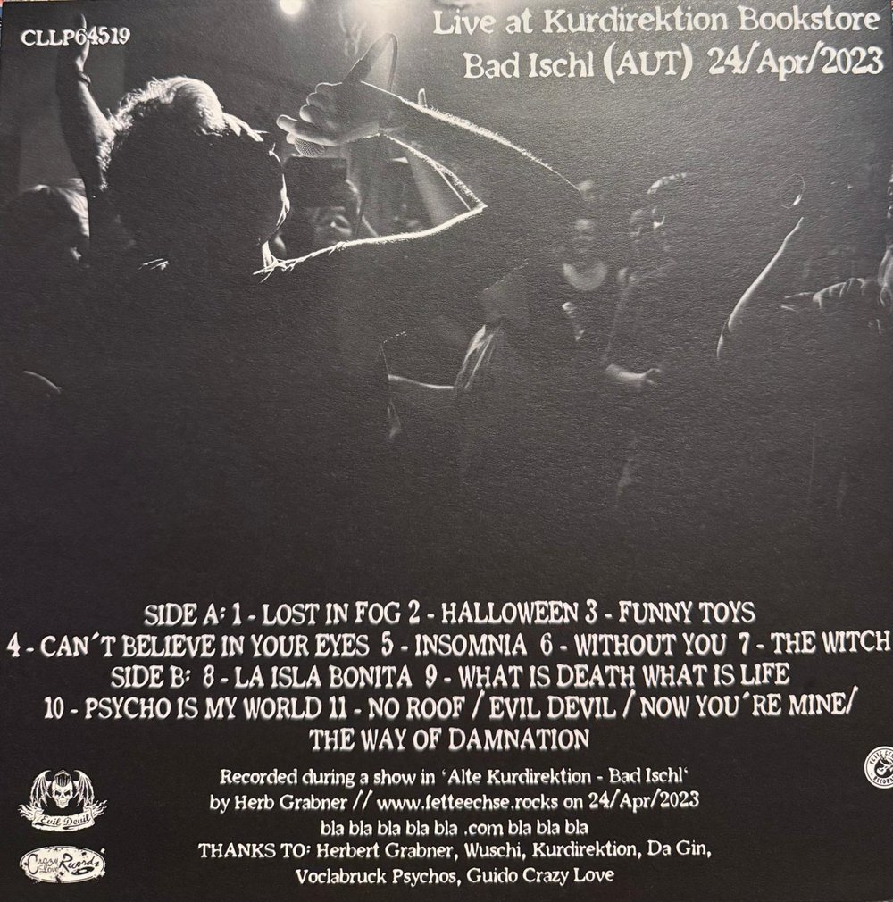 EVIL DEVIL - THE HAUNTED BOOKSTORE (LP)