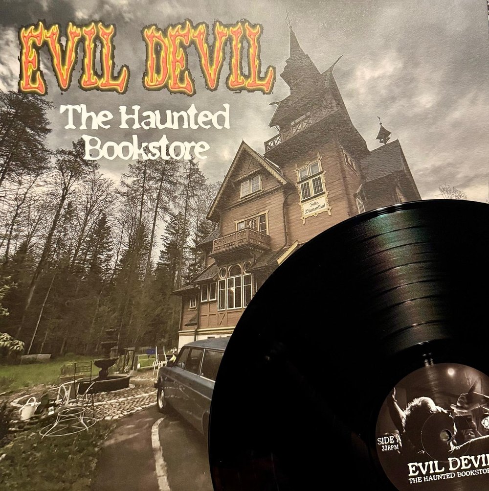 EVIL DEVIL - THE HAUNTED BOOKSTORE (LP)