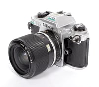 Image 3 of Nikon FG 35mm SLR Film Camera with 36-72mm zoom lens #0168 TESTED