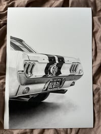 Image 1 of 1967 Ford Mustang GT ~ Fine Art Print 