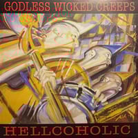 Image 2 of GODLESS WICKED CREEPS - Hellcoholic (LP)