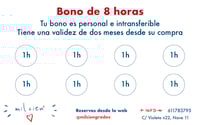 Image 3 of Bono de Ocho Horas