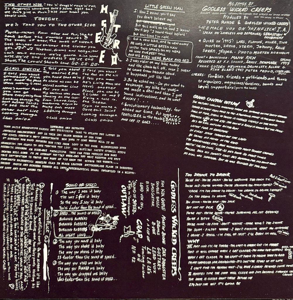 GODLESS WICKED CREEPS - Hystereo (LP)