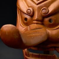 Image 3 of WOOD TENGU MASK