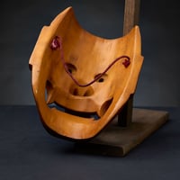 Image 4 of WOOD TENGU MASK