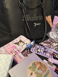 Image 2 of Nicholes Custom RESERVED Juicy Couture 2in1 Tote Meets Kuromi Bundle 