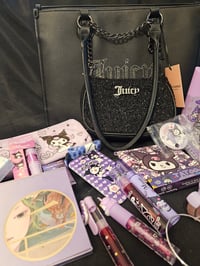 Image 5 of Nicholes Custom RESERVED Juicy Couture 2in1 Tote Meets Kuromi Bundle 