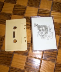 Image 2 of Jeebus "Fly High Butterfly" Cassette Tape (Cream)