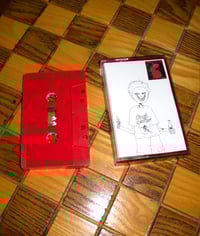 Image 2 of Dunes Day "Rabbit Hole" Cassette Tape (Red)