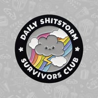 Daily Sh*tstorm Enamel Pin