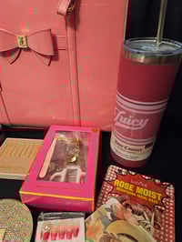 Image 2 of Juicy Couture Bow Tote Makeup Bundle 
