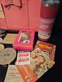 Image 4 of Juicy Couture Bow Tote Makeup Bundle 